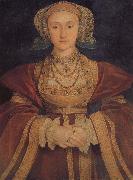 Hans Holbein Anne Clive oil on canvas